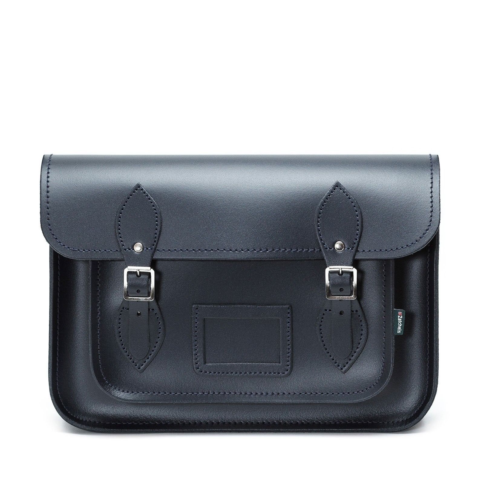 Zatchels Classic Satchel Navy 14.5-inch купить в Москве и СПб