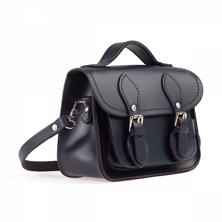 Zatchels Micro Satchel Navy