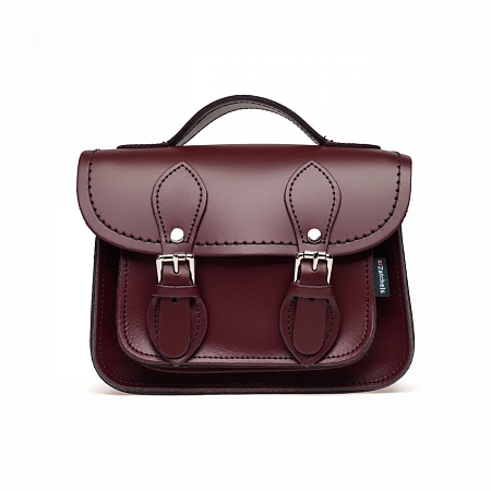 Zatchels Micro Satchel Marsala Red
