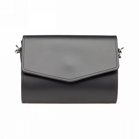 Zatchels Micro Clutch Black