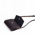 Zatchels Micro Clutch Dark Brown