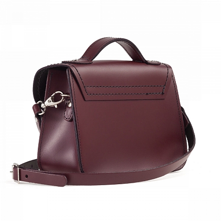 Zatchels Micro Satchel Marsala Red