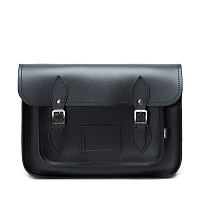 Картинка Zatchels Classic Satchel Black 13-inch