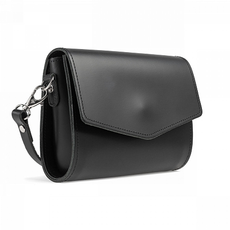 Zatchels Micro Clutch Black