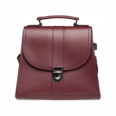 Zatchels Crossbody Marsala Red