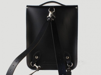 Сумка-рюкзак Portrait Leather Backpack Charcoal Black