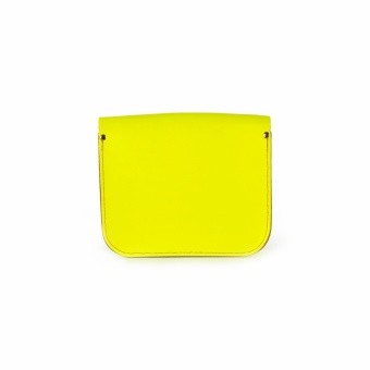 Миниатюрная сумка Mini Satchel Neon Yellow