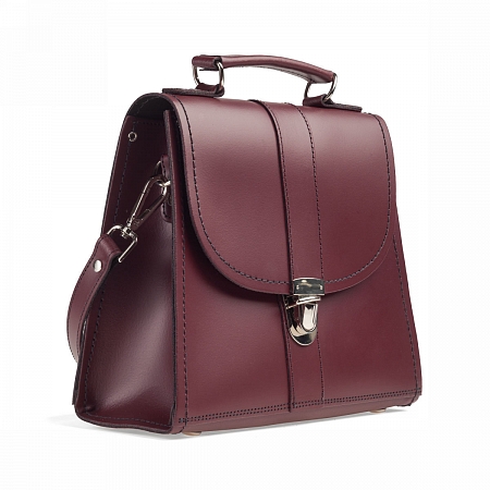 Zatchels Crossbody Marsala Red
