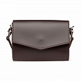 Zatchels Micro Clutch Dark Brown