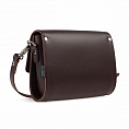 Zatchels Micro Clutch Dark Brown