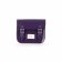 Миниатюрная сумка Mini Satchel Patent Deep Purple