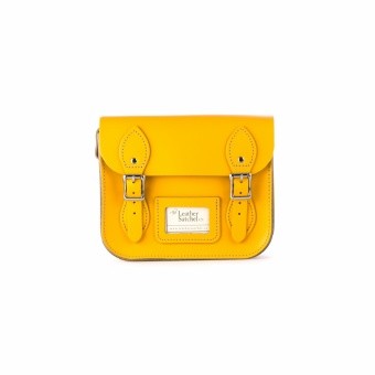 Миниатюрная сумка Mini Satchel Double Yellow